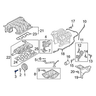 Ford OE - Engine Crankshaft Pulley Bolt