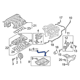 Ford OE - Engine Oil Pump Pickup Tube