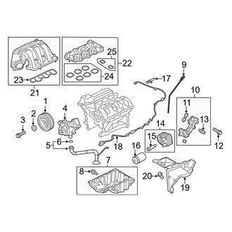 Ford OE - Engine Oil Dipstick