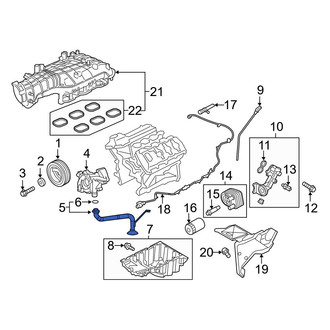 Ford OE - Engine Oil Pump Pickup Tube