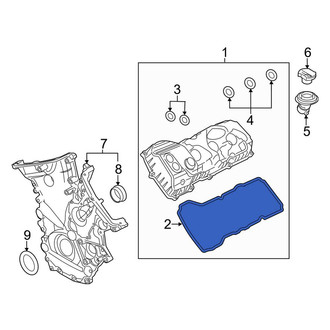 Ford OE - Left Engine Valve Cover Gasket