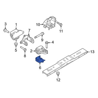 Ford OE - Engine Mount Nut