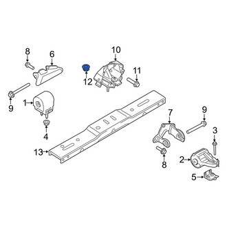 Ford OE - Automatic Transmission Mount Nut