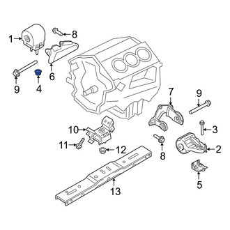 Ford OE - Engine Mount Nut