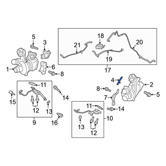 Ford OE - Left Turbocharger Gasket