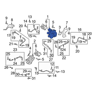 Ford OE - Right Turbocharger
