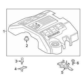Ford OE - Engine Appearance Cover (3.5L Gas)