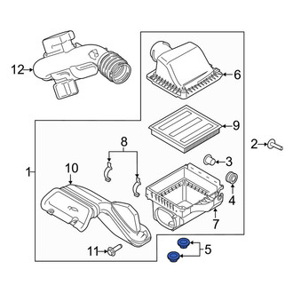Ford OE - Lower Air Filter Housing Insulator