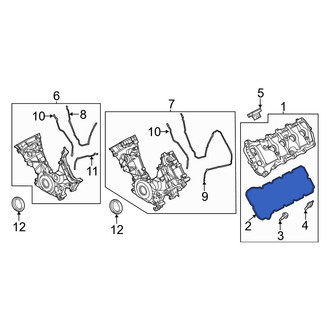 Ford OE - Left Outer Engine Valve Cover Gasket