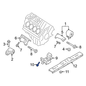 Ford OE - Automatic Transmission Mount Bolt