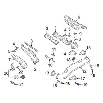 Ford OE - Exhaust Bolt