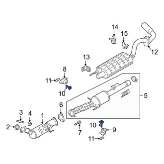 Ford OE - Exhaust System Hanger Bolt