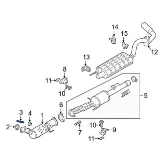 Ford OE - Catalytic Converter Stud