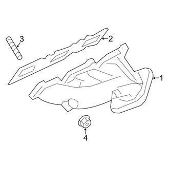 Ford OE - Exhaust System - Exhaust Manifold (8 Engine VIN Character)