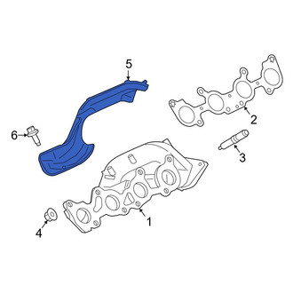 Ford OE - Left Exhaust Manifold Heat Shield