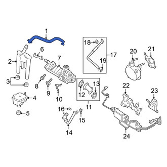 Ford OE - Evaporative Emissions System Lines