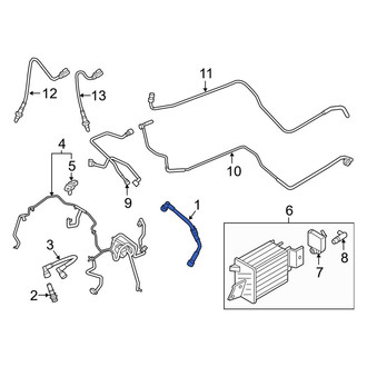 Ford OE - PCV Valve Hose