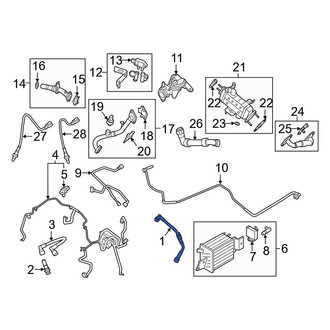 Ford OE - PCV Valve Hose