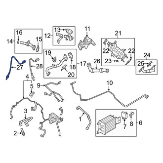 Ford OE - Front Left Oxygen Sensor