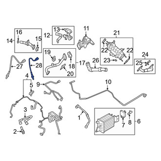 Ford OE - Front Right Oxygen Sensor
