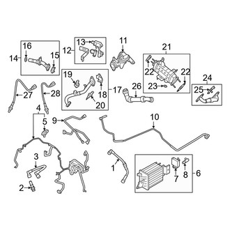 Ford OE - Emission System - Emission Components