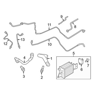 Ford OE - Emission System - Emission Components (3.5L Flex)