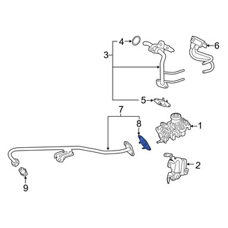 Ford OE - Exhaust Gas Recirculation (EGR) Tube Gasket