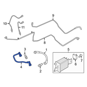 Ford OE - PCV Valve Hose