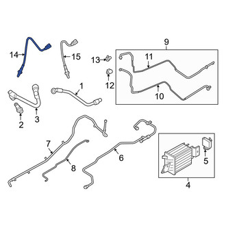 Ford OE - Front Left Oxygen Sensor