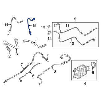 Ford OE - Rear Left Oxygen Sensor