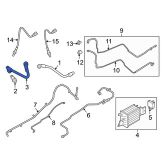 Ford OE - PCV Valve Hose