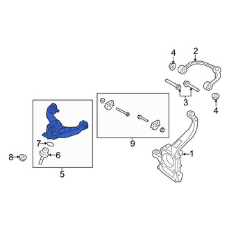 Ford OE - Front Left Lower Suspension Control Arm