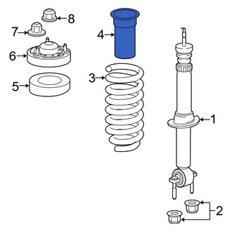 Ford OE - Front Suspension Strut Bellows
