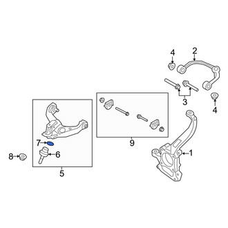 Ford OE - Suspension Ball Joint Snap Ring