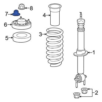 Ford OE - Suspension Strut Mount Nut