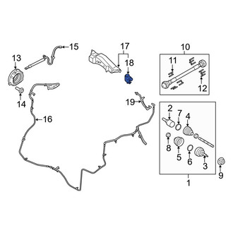Ford OE - Evaporative Emissions System Lines