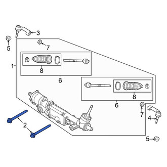 Ford OE - Rack and Pinion Bolt