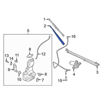 Ford OE - Right Wiper Arm