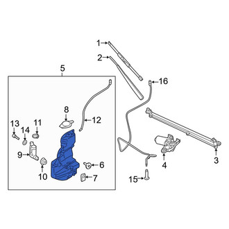 Ford OE - Washer Fluid Reservoir