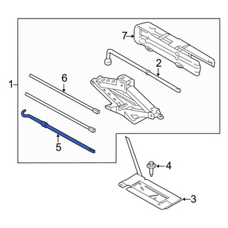 Ford OE - Floor Jack Handle
