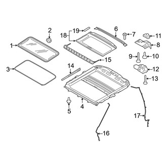Ford OE - Cab - Sunroof (SuperCab)