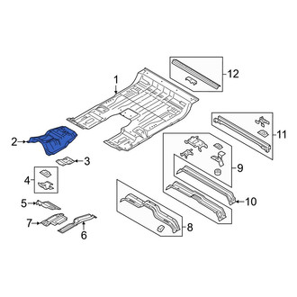 Ford OE - Front Forward Floor Pan