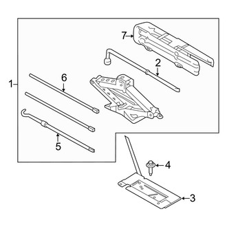 Ford OE - Cab - Jack & Components (SuperCrew)