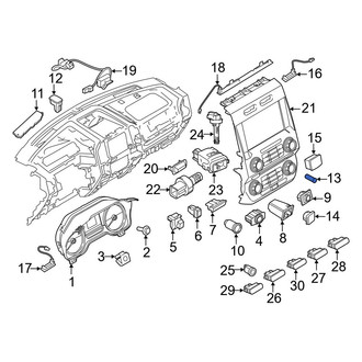 Ford OE - Rear 12 Volt Accessory Power Outlet