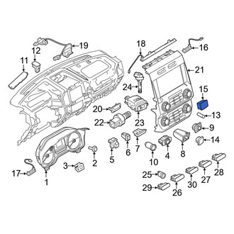Ford OE - Right Inner Instrument Panel Bezel