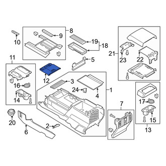 Ford OE - Console Panel