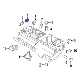 Ford OE - 12 Volt Accessory Power Outlet Cover