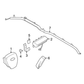 Ford OE - Restraint Systems - Air Bag Components (Air Bags)