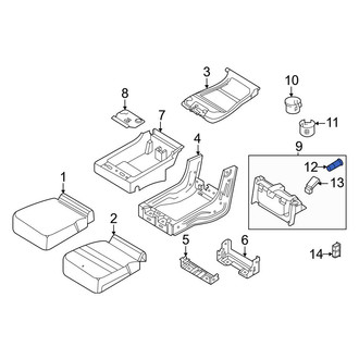 Ford OE - Front 12 Volt Accessory Power Outlet