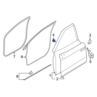 Ford OE - Rear Door Stop